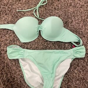 Victoria's Secret Light Green Bikini Set